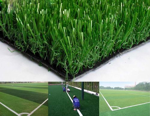人造草坪足球场施工方案 人造草坪材料每平方报价_人造草坪_供应产品